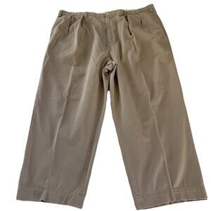 Vtg Polo Ralph Lauren Big Andrew Pants Men’s 44 x 25.5 (altered) Beige Pleated
